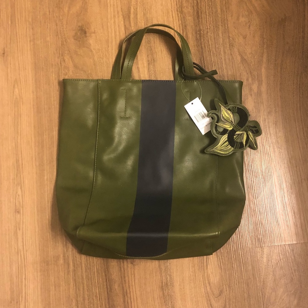 Faux leather bag